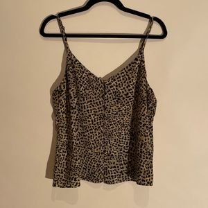 Cupcakes and Cashmere Leopard Tank